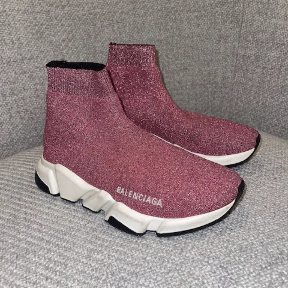 BALENCIAGA Bicolor Speed Sneakers